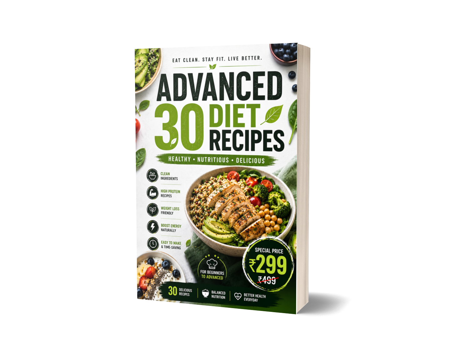Advance 30 diet recipes ebook