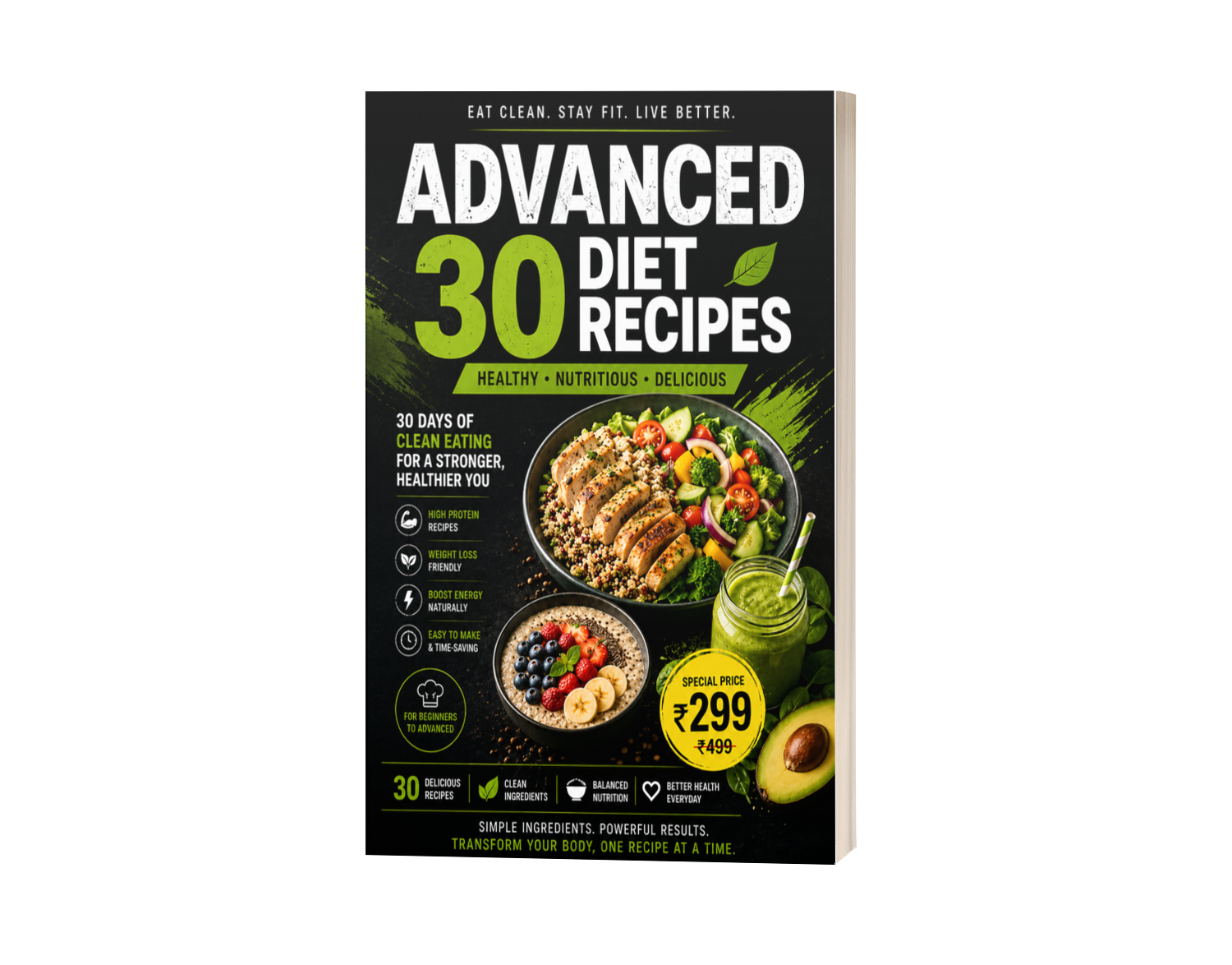 Advance 30 diet recipes ebook